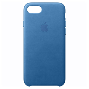 Case cuero Azul iPhone Se Mobile Store Ecuador