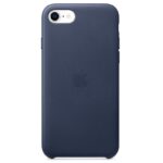 Case de Cuero Azul Medianoche iPhone Se Mobile Store Ecuador