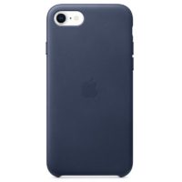 Case de Cuero Azul Medianoche iPhone Se Mobile Store Ecuador