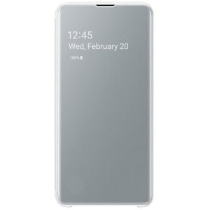Case Clear View SAMSUNG Galaxy S10e Blanco Mobile Store Ecuador