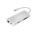 Adaptador UNNO TEKNO TIPO C Hub 8 EN 1 Adaptador UNNO TEKNO TIPO C Hub 8 EN 1