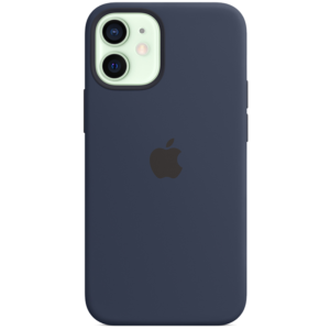 Case Silicona iPhone 12 Mini Azul Mobile Store Ecuador