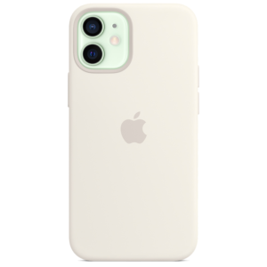 Case Silicona iPhone 12 Mini Blanco Mobile Store Ecuador
