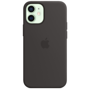 Case Silicona iPhone 12 Mini Negro Mobile Store Ecuador