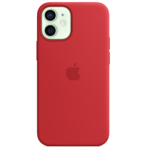 Case Silicona iPhone 12 Mini Rojo Mobile Store Ecuador