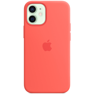 Case Silicona iPhone 12 Mini Rosa Mobile Store Ecuador
