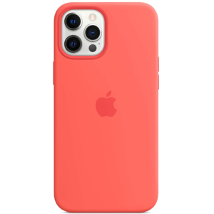 Case Silicona iPhone 12 Pro Max Rosa Mobile Store Ecuador