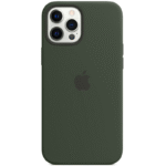 Case Silicona iPhone 12 Pro Max Verde Mobile Store Ecuador