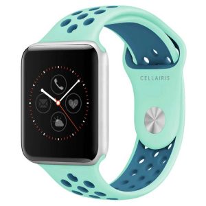 Correas sport de silicona para Apple Watch Cellairis Teal Dark Green Mobile Store Ecuador