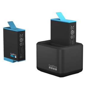 Cargador de batería dual + batería GoPro HERO9 Mobile Store Ecuador