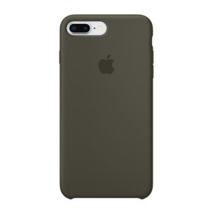 Case Silicona iPhone 8 Plus Dark Olive Mobile Store Ecuador