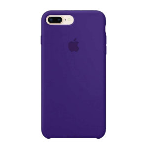 Case Silicona iPhone 8 Plus Violeta Mobile Store Ecuador