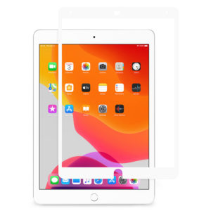 Mica Moshi iVisor AG Blanco para iPad de 8tva Gen 10.2'' 10.5'' Mobile Store Ecuador