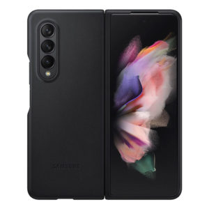 Case de Cuero Negro para Galaxy Z Fold3 Mobile Store Ecuador