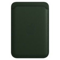 Funda Magsafe Iphone Leather Wallet - Dark Green Mobile Store Ecuador