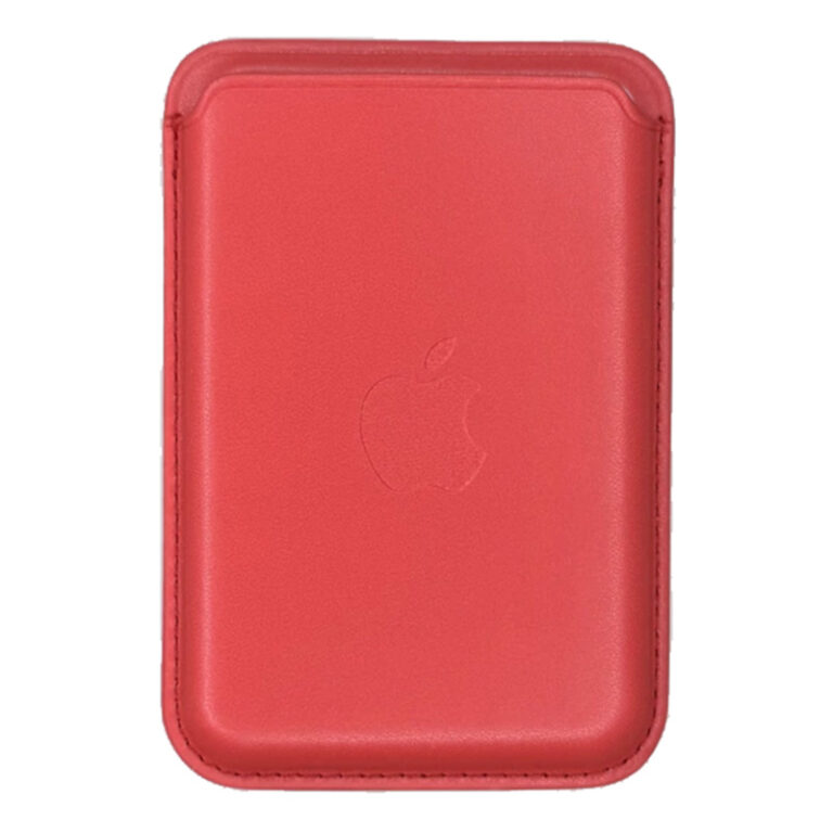 Funda Magsafe Iphone Leather Wallet - Red Mobile Store Ecuador