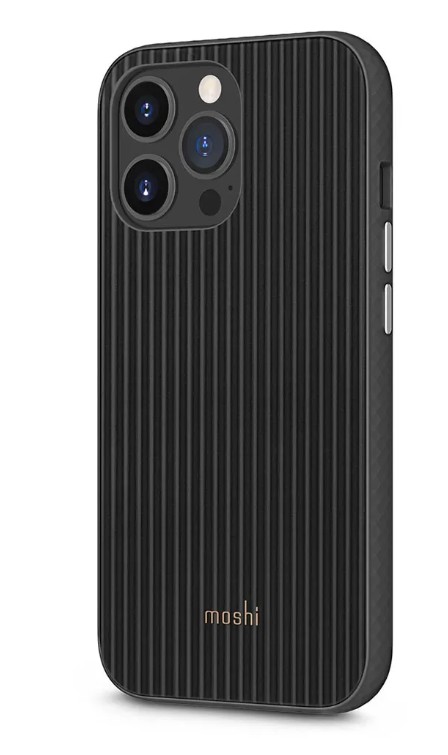 CASE - Moshi Arx Slim Hardshell Carcasa Rigida Y Delgada Iph 13 Pro - Black