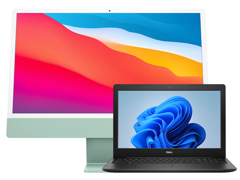 iMac-24-pulgadas-vs-Dell-Inspiron-Mobile-Store-Ecuador