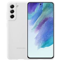 Case Silicona Blanco para Galaxy S21 FE Mobile Store Ecuador