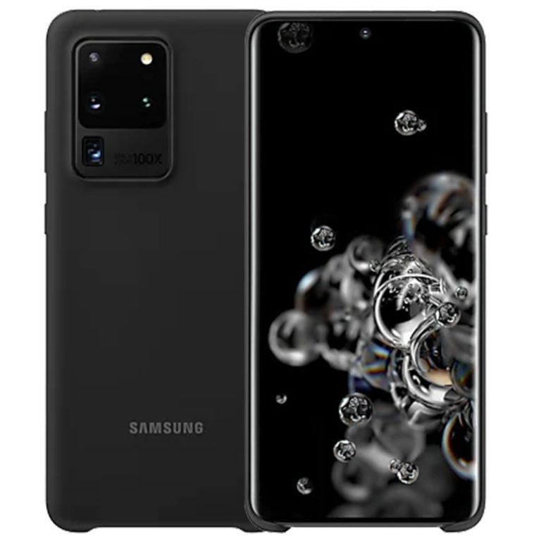 Case Silicona Negro para Galaxy S20 Ultra Mobile Store Ecuador