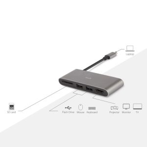 USB-C Multimedia Adapter Mobile Store Ecuador1