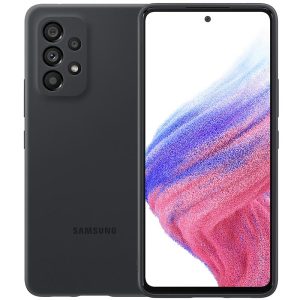 Case de Silicona Negro para Galaxy A53 5G Mobile Store Ecuador