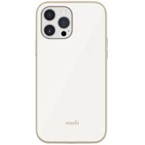 Case Moshi iGlaze Carcasa rígida y delgada Blanco para iPhone 13 Pro Max Mobile Store Ecuador
