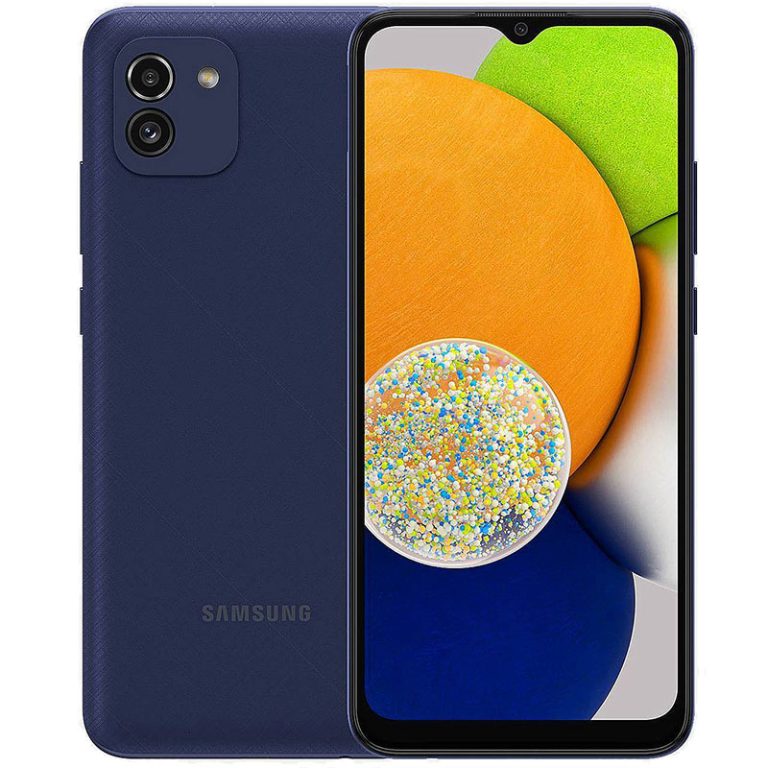 Samsung Galaxy A03 Azul Mobile Store Ecuador