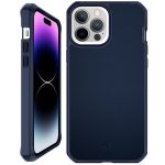 Case Itskins Ballistic Hybrid para iPhone 14 Pro Max Azul Oscuro Mobile Store Ecuador
