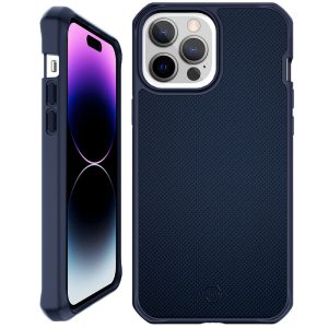 Case Itskins Ballistic Hybrid para iPhone 14 Pro Max Azul Oscuro Mobile Store Ecuador