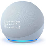 Nuevo Echo Dot (5.ª generación, modelo de 2022) Azul con Reloj Mobile Store Ecuador