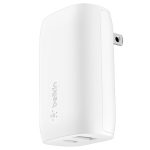Cargador de pared Belkin Dual BOOST CHARGE de 37W Mobile Store Ecuador