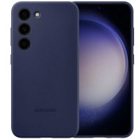Case de silicona para Galaxy S23 Azul Mobile Store Ecuador