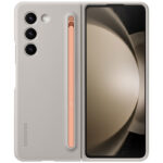 Case Slim para el Galaxy Z Fold5 incluye S Pen delgado Beige Mobile Store Ecuador