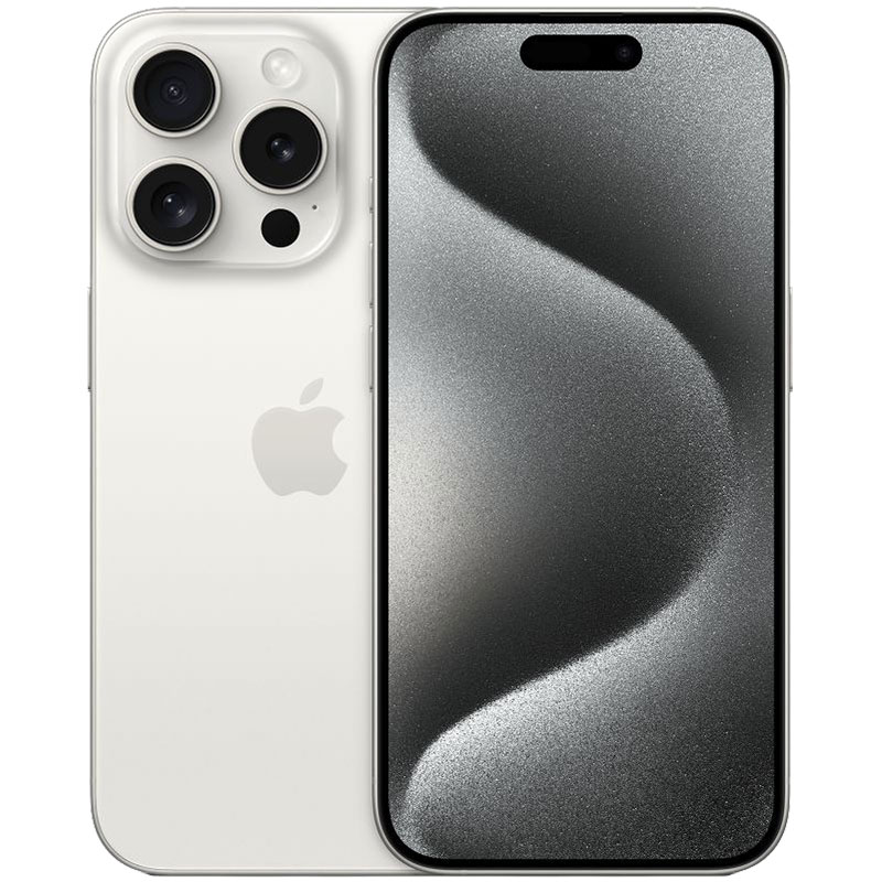 iPhone 15 Pro White Titanium Mobile Store Ecuador