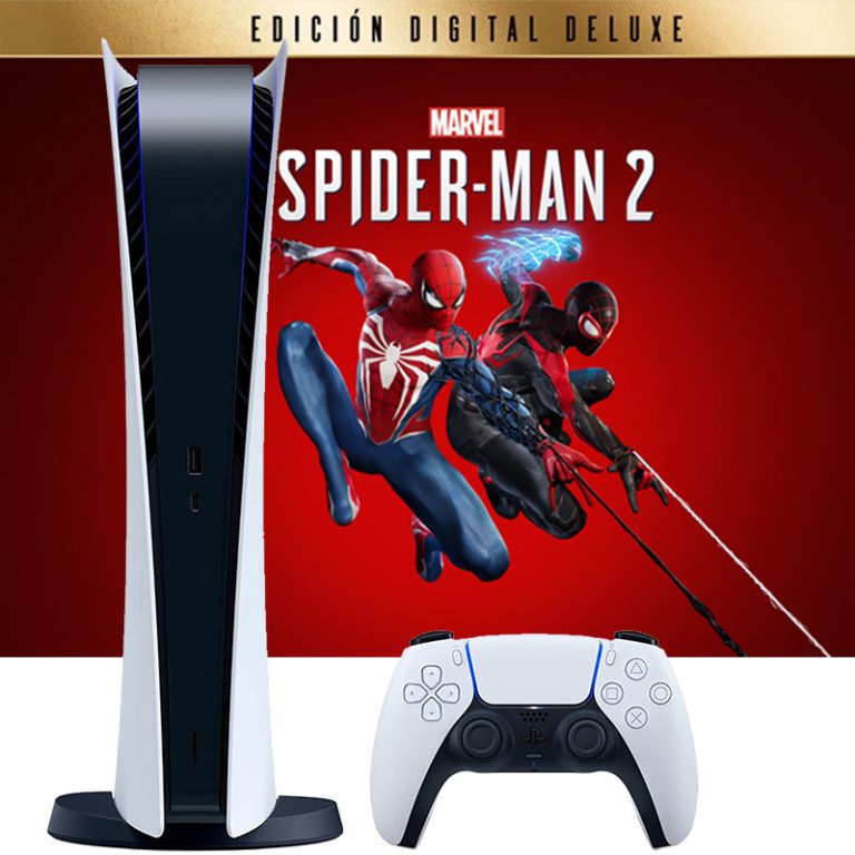 PlayStation 5 incluye juego Spider-Man 2 Mobile Store Ecuador