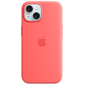 CASE - Silicone For Iphone 15 Magsafe Guava Mobiel Store Ecuador