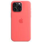 Case Silicona con Magsafe para iPhone 15 Pro Max Guava Mobile Store Ecuador