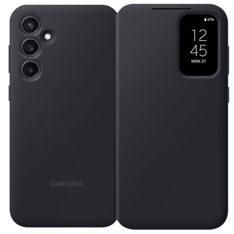 Case Smart View Wallet para Galaxy S23 FE Negro Mobile Store Ecuador