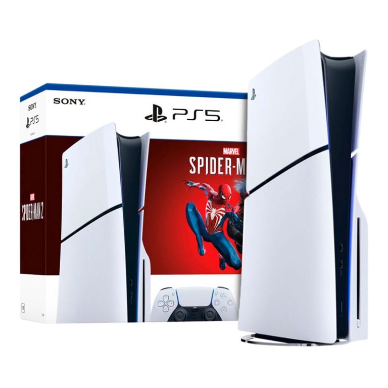 PlayStation 5 Slim incluye juego Spider Man2 Mobile Store Ecuador