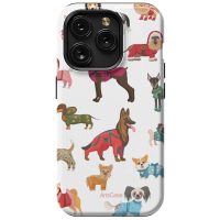 Case Artscase Print Design Tough para Iphone 15 Pro Fashion Dogs Mobile Store Ecuador