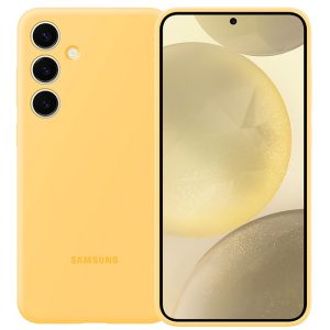 Case de silicona para Galaxy S24 Amarillo Mobile Store Ecuador