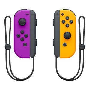 Control para Nintendo Joy-Con Purple Orange Mobile Store Ecuador