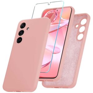 CASE de Silicona Yenapoon para Samsung Galaxy A35 5G Rosa Mobile Store Ecuador