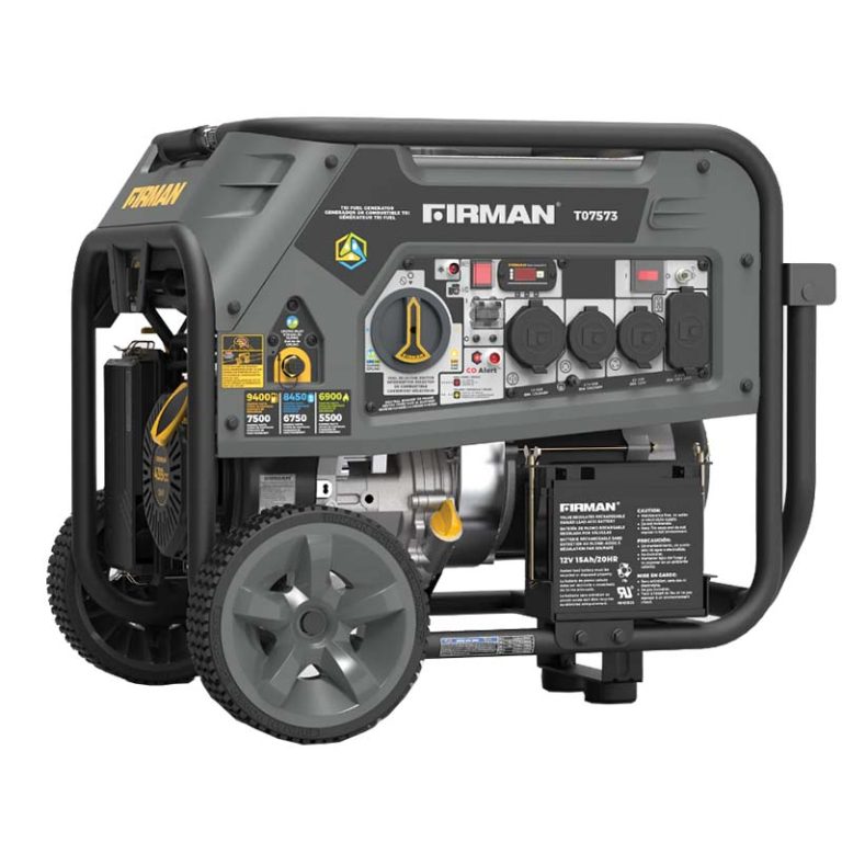 GENERADOR FIRMAN PORTÁTIL TRI FUEL 9400W CON ARRANQUE ELÉCTRICO 120 240V Mobile Store Ecuador