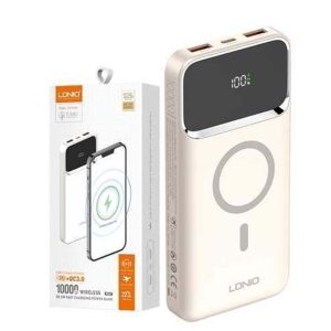 CARGADOR LDNIO Power Bank Magnetic Wireless Dual USB Port 10000mAh Mobile Store Ecuador1