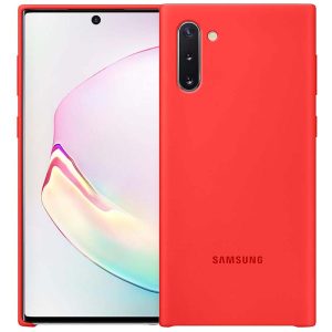 CASE Silicone Cover Note 10 5G Rojo Mobile Store Ecuador