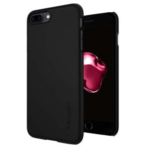 CASE Spigen Thin Fit Black para iPhone 7 Plus Mobile Store Ecuador