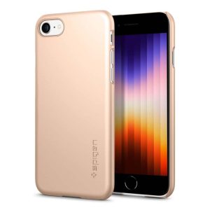 Case Spigen Thin Fit Retail para iPhone 7 y 8 Gold Mobile Store Ecuador