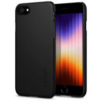 Case Spigen Thin Fit Retail para iPhone 7 y 8 Negro Mobile Store Ecuador